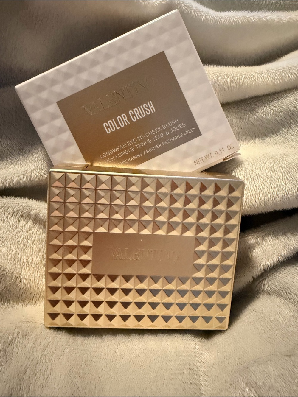 Valentino Color Crush Longwear Eye-to-Cheek Blush